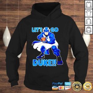 Hoodie Duke Blue Devils lets go Duke shirt