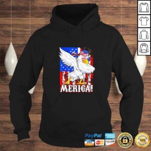 Hoodie Eagle Dabbing American Mullet Merica Ultra Maga 4th Of July TShirt