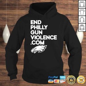 Hoodie Eagles Cheerleaders End Philly Gun Violence Com Philadelphia Eagles TShirt