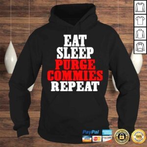 Hoodie Eat Sleep Purge Commies Repeat Razorfist TShirt