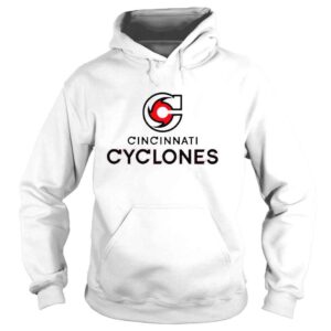 Hoodie Echl Cincinnati Cyclones Logo Shirt