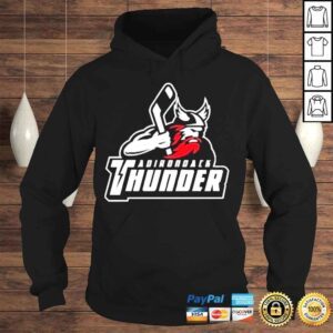 Hoodie Echl adirondack thunder logo shirt