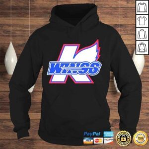 Hoodie Echl kalamazoo wings shirt