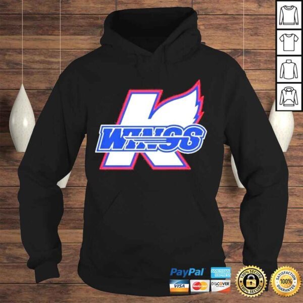 Echl kalamazoo wings shirt - Image 4