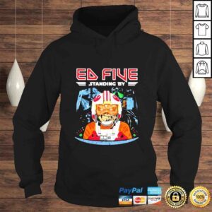 Hoodie Ed Five standing by shirt