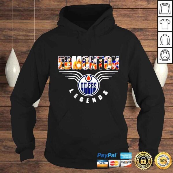 Edmonton Oilers Players Legends shirt - Image 4