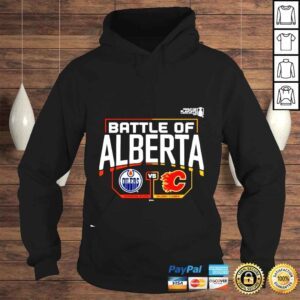 Hoodie Edmonton Oilers Vs Calgary Flames 2022 Stanley Cup Playoffs Battle Of Alberta shirt