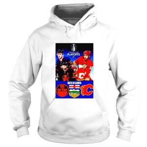 Hoodie Edmonton Oilers Vs Calgary Flames Battle Of Alberta 2022 Stanley Cup Playoff Shirt