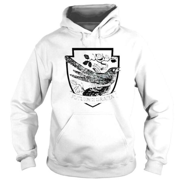 Effin Birds Futuendi Gratia Coat Of Arms Baseball TShirt - Image 4