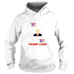 Hoodie Election 2024 Ace Of Trump Card MAGA Political TShirt