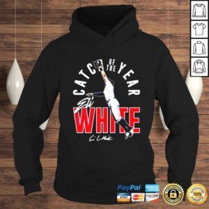 Hoodie Eli White Texas Catch of the Year signature shirt