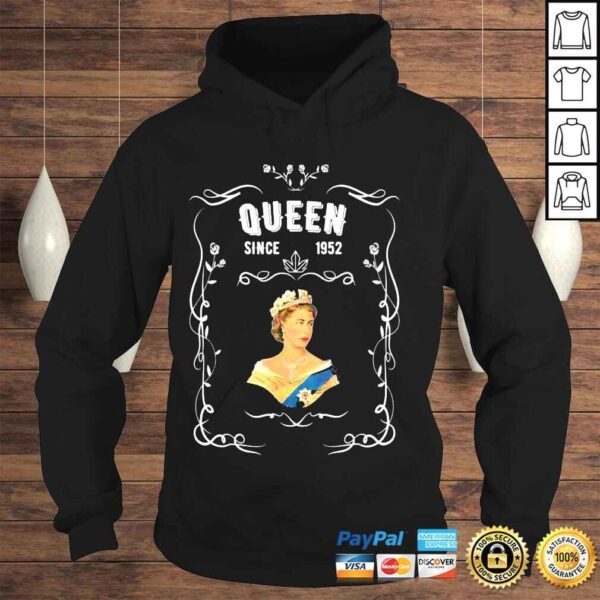 Elizabeth iI queen legend british crown platinum anniversary shirt - Image 4