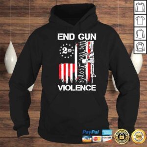 Hoodie End Gun Violence 2nd We The People American Flag Shirt