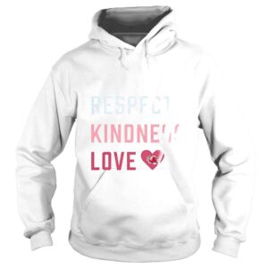 Hoodie Equality Respect Kindness love South Carolina Gamecocks shirt