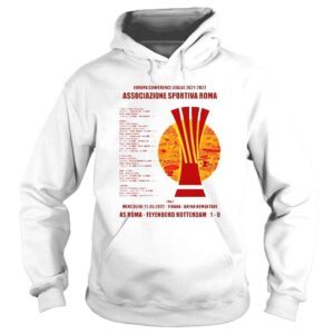 Hoodie Europa Conference League 2021 2022 Associazione Sportiva Roma shirt