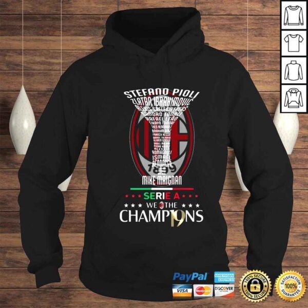 Fc Ac Milan Mike Maignan Serie A We The Champ19ns Shirt - Image 4