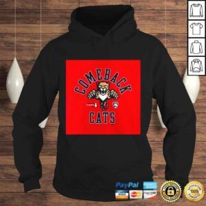 Hoodie Florida Panthers 2022 Stanley Cup Playoffs Comeback Cats Red Shirt