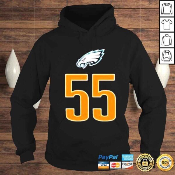 Fly Eagles Fly Brandon Graham 55 Shirt - Image 4