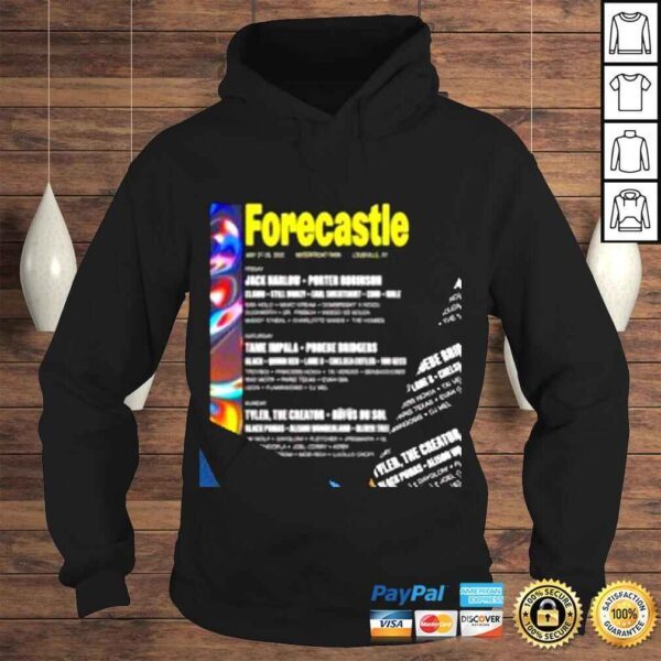 Forecastle Festival 2022 line up shirt - Image 4