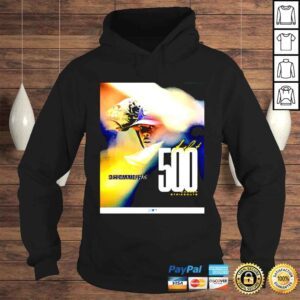 Hoodie Freddy Peralta 500 Career Strikouts signature shirt