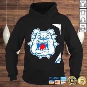 Hoodie Fresno State Bulldogs head logo shirt