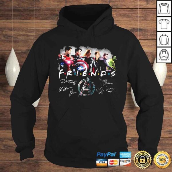 Friend Marvel Avengers 2022 Tv Show Signatures Shirt - Image 4