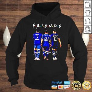 Hoodie Friends Kylian Mbappe Lionel Messi Neymar signatures shirt