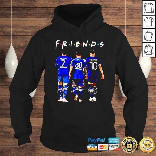 Friends Kylian Mbappé Lionel Messi Neymar signatures shirt - Image 4