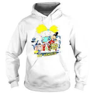 Hoodie Friends Logo Neighborhood Retro T Hey Arnold TShirt