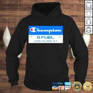 Hoodie GFuelEnergy Champion Gfuel Long Island Ny Est 2012 Shirt