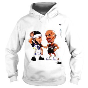 Hoodie Gary Payton II vs Klay Thompson chibi shirt