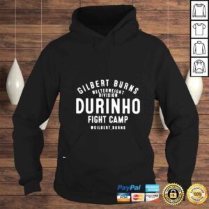 Hoodie Gilbert burns durinho fight camp shirt