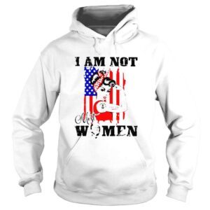 Hoodie Girl strong Trump I am not most women shirt