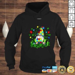 Hoodie Gnomies Shamrock Autism Awareness St Patricks Day Gnome TShirt