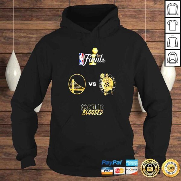 Gold Blooded Vs Boston Celtics NBA Finals 2022 TShirt - Image 4