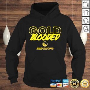 Hoodie Gold blooded 2022 playoffs shirt