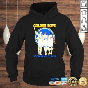 Hoodie Golden Boys Warriors Thompson Curry Green Signatures shirt