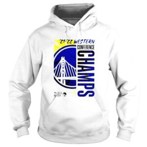 Hoodie Golden State Warriors 2021 2022 Western Conference Champions Locker Room shirt