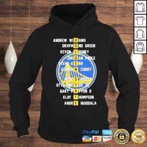 Hoodie Golden State Warriors Andrew Wiggins Draymond Green Kevon Looney shirt