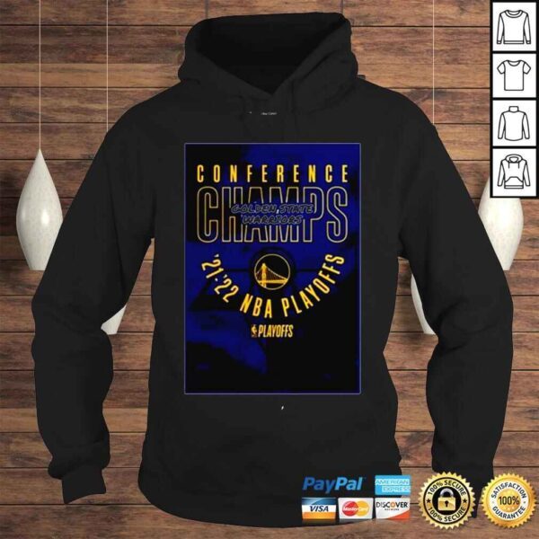 Golden State Warriors Conference Champs 20212022 NBA Playoffs shirt - Image 4