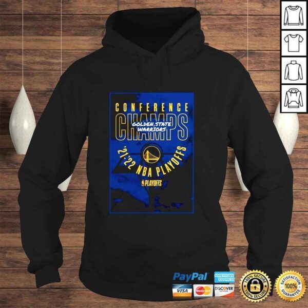 Golden State Warriors Conference Champs 2022 NBA Playoffs shirt - Image 4