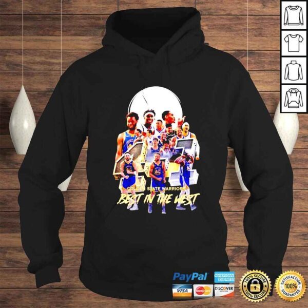 Golden State Warriors Player best in the west shirt - Image 4