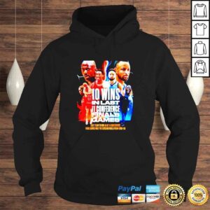 Hoodie Golden State Warriors Playoffs 2022 10 wins in last finals games shirt