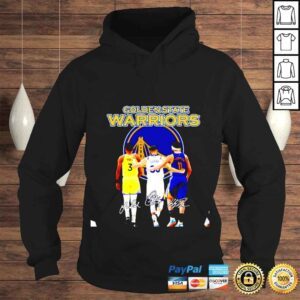 Hoodie Golden State Warriors Poole Party and Stephen Curry and Klay Thompson signatures shirt