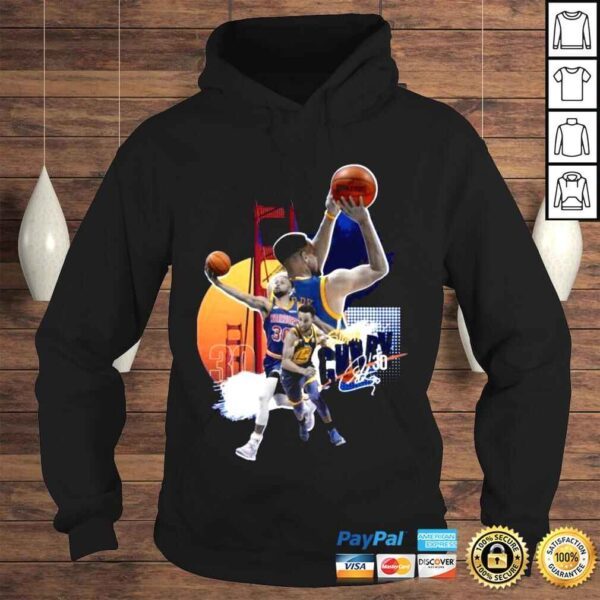 Golden State Warriors Steph Curry 30 signature shirt - Image 4