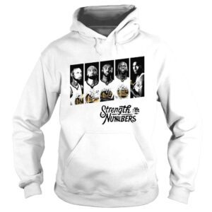 Hoodie Golden State Warriors Strength Numbers signatures shirt