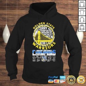 Hoodie Golden State Warriors Toscano Anderson Western Conference Champions signatures shirt