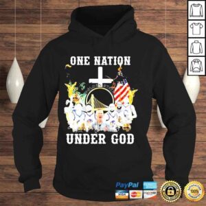 Hoodie Golden state one nation under god team player 2022 shirt