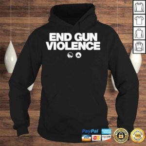 Hoodie Golden state warriors and boston celtics end gun shirt