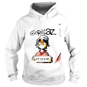 Hoodie Gorillaz 23 236 W cartoon shirt